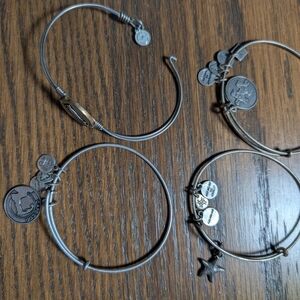 Silver and Gold Charm Bracelets